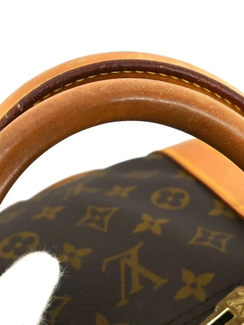 Best02 LOUIS VUITTON MONOGRAM KEEPALL BANDOULIERE 60 BAG